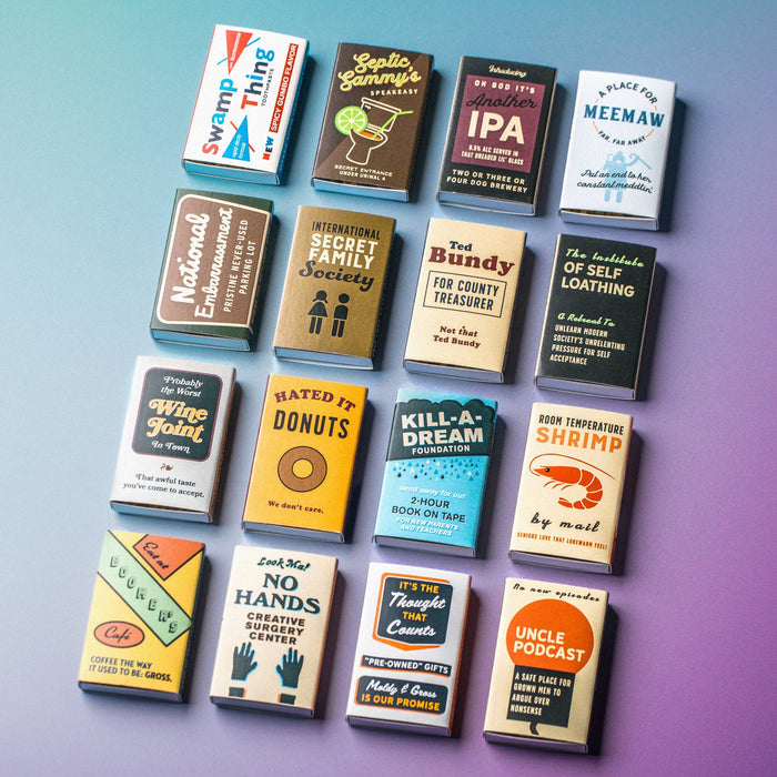 Infamous Matchboxes | Funny Matches