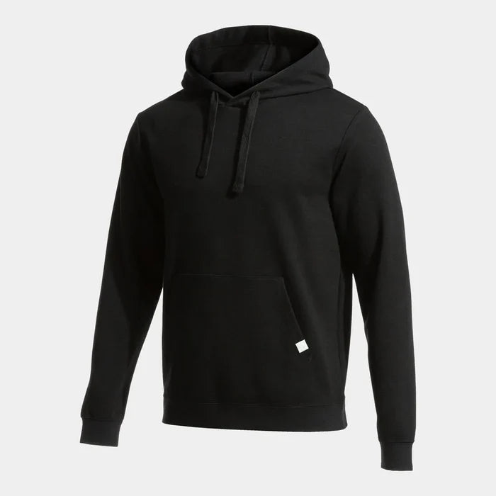 Black Joma boys' Combi hooded sweatshirt, a comfortable jacket with a hood, suitable for casual wear and active kids.