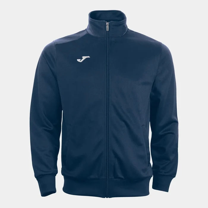Navy Joma Men's Gala Jacket featuring a zip-up front and sporty design, ideal for casual wear and outdoor activities.