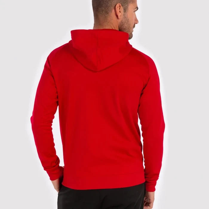 Red Joma Menfis Hoodie Jacket for men, casual jacket with hood, featuring a comfortable fit and sporty design.