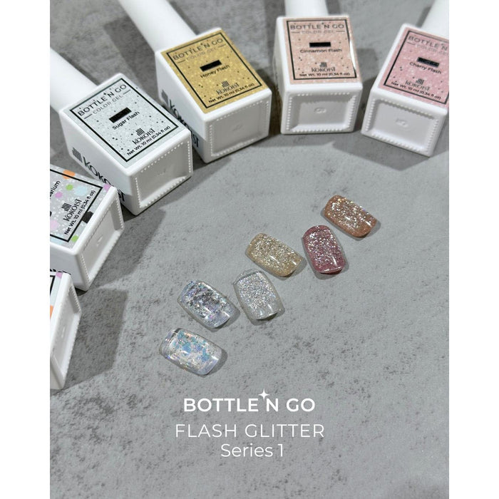 K- BOTTLE 'N GO - 6pc Flash Glitter Collection (59-64)