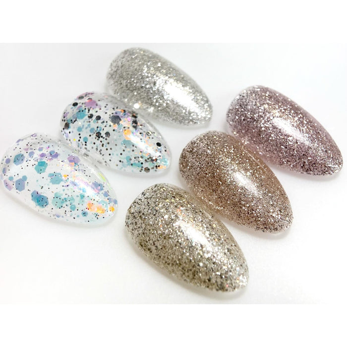 K- BOTTLE 'N GO - 6pc Flash Glitter Collection (59-64)