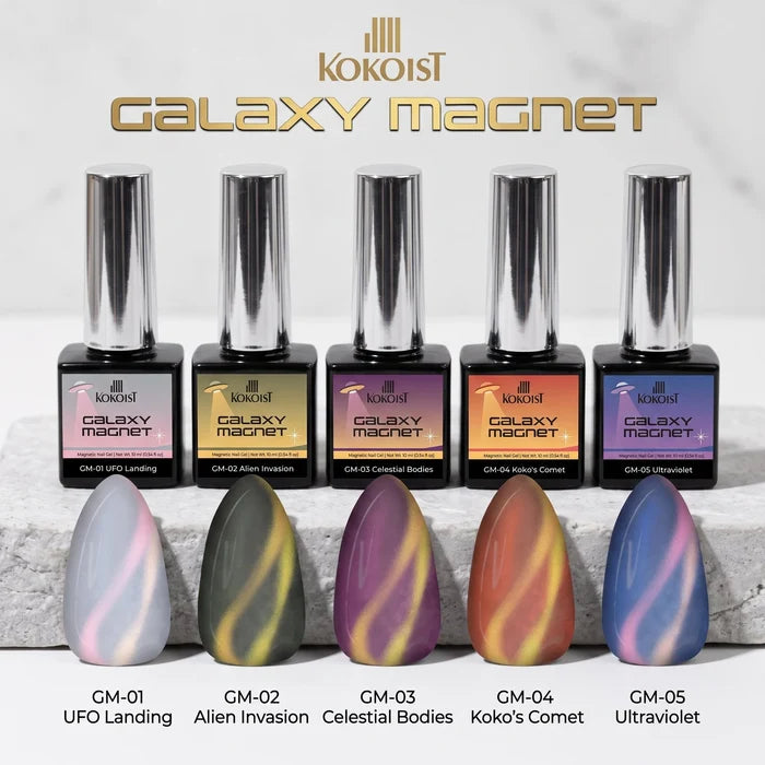 K- Galaxy Magnet Series 5pc. Collection (GM 01-05)