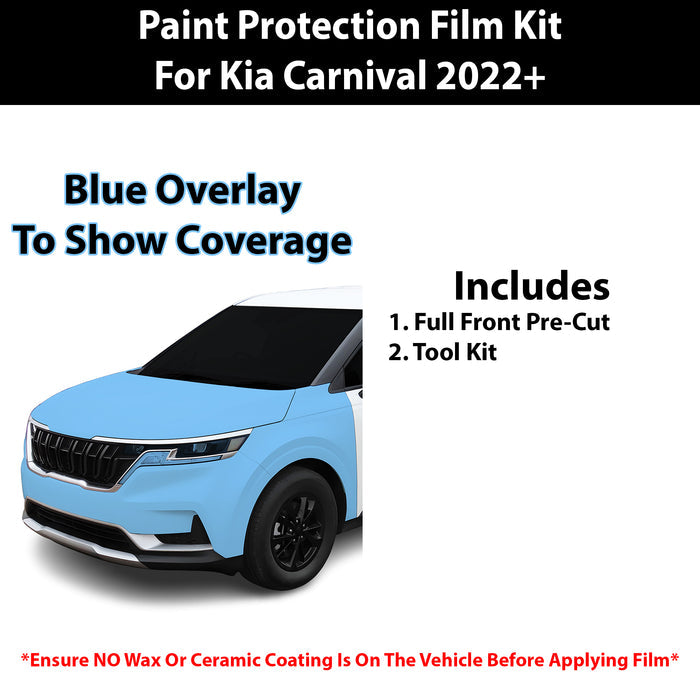 Fits Kia Carnival 2022+ Precut Premium Paint Protection Film Clear Bra PPF Decal Film Kit Cover - Bogar Tech Designs
