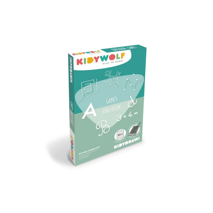 Kidywolf - KidyDraw - Refill Cards - Games & Education