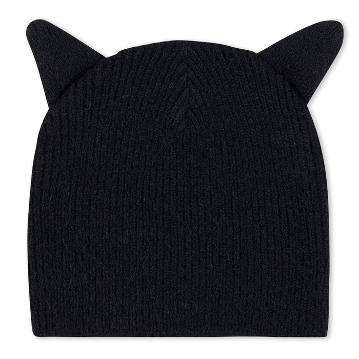 RIPNDIP Kitty Ears Mohair Beanie (Black)