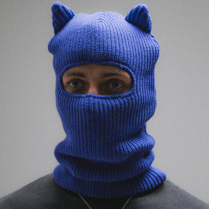 RIPNDIP Kitty Ears Ski Mask (Royal Blue)