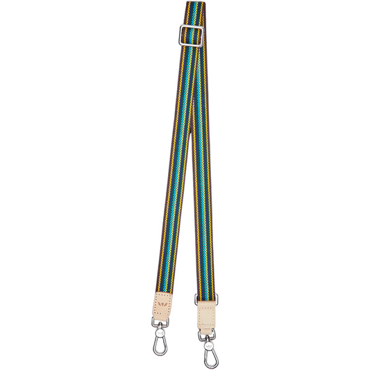 Kiwi Webbing Slim Crossbody Strap