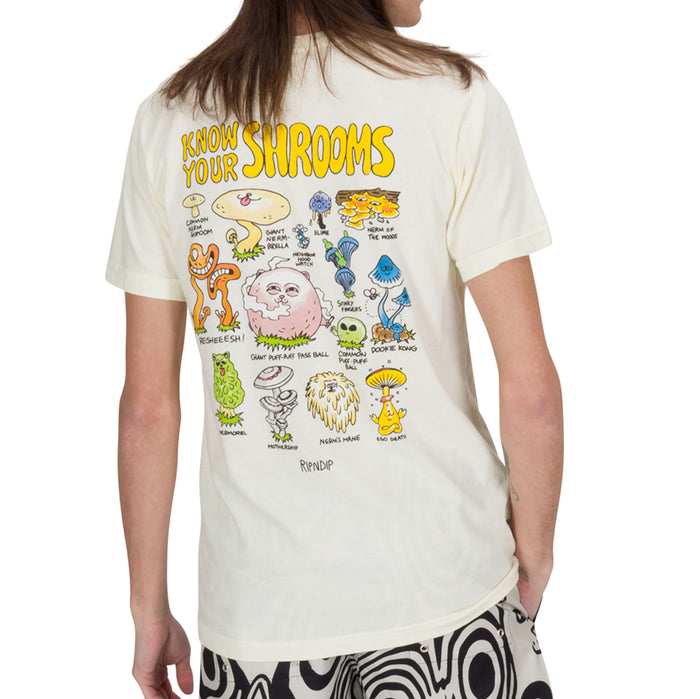RIPNDIP Know Ur Shrooms Tee (Natural)