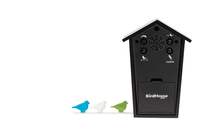 KOOKOO BirdHouse mini (black, white)