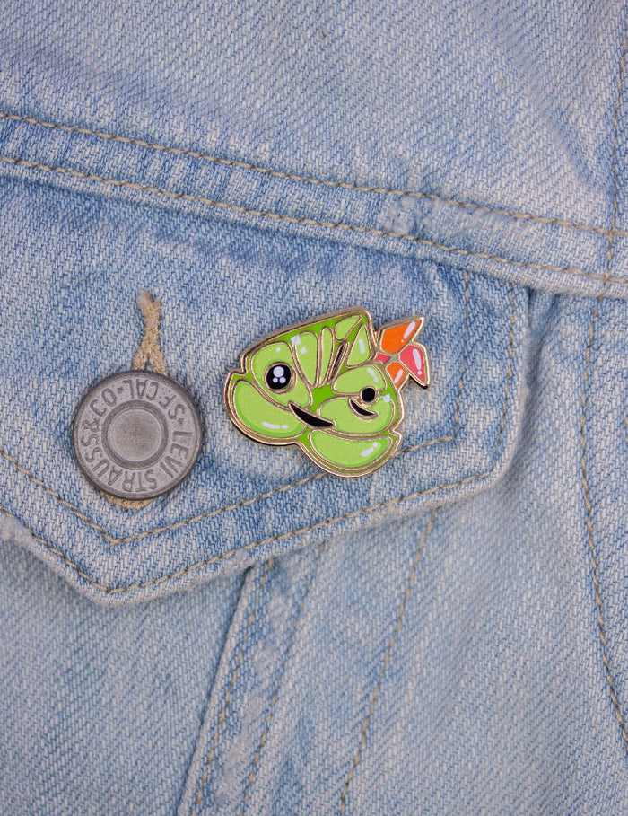 Korok mask enamel Pin