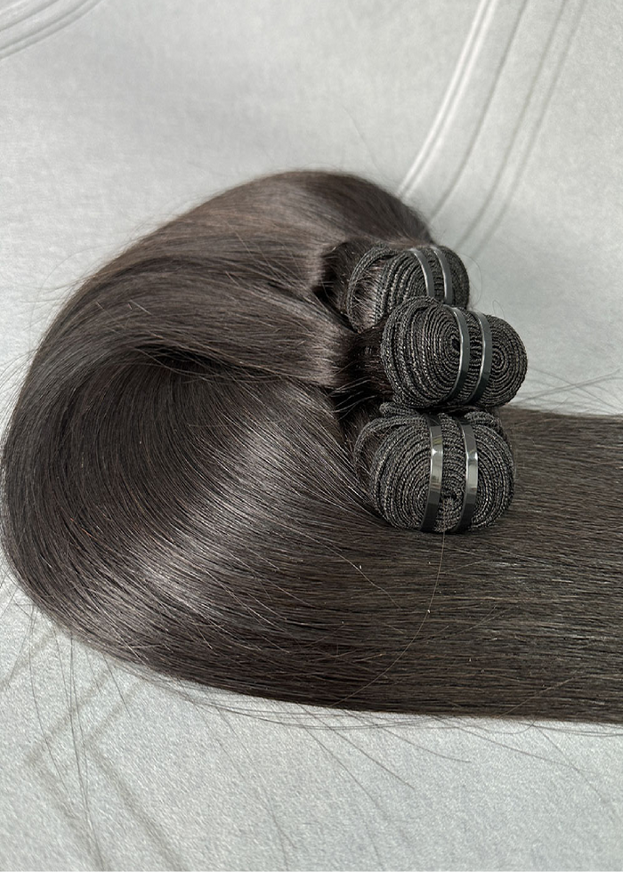 Lady Royal 12A Virgin Hair Straight 18" 1B