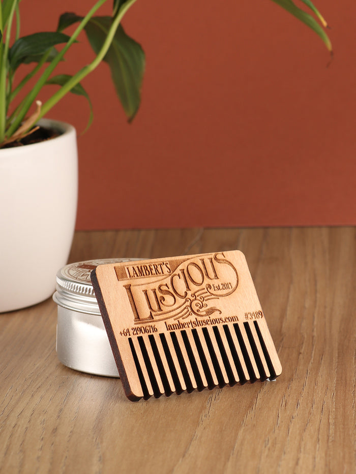 Lamberts Luscious Rimu Beard Comb | One Colour-Image 1