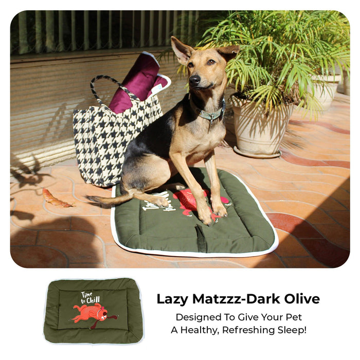 Lazy Matzzz- Dark Olive - Medium to Large Size - Captain Zack