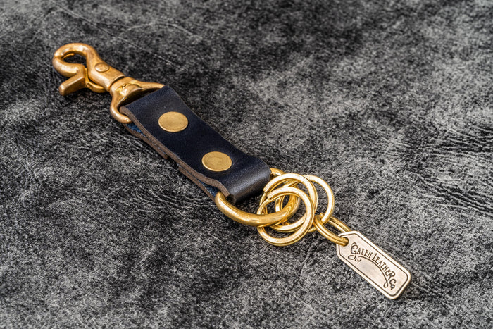 Leather Keychain - Alaska