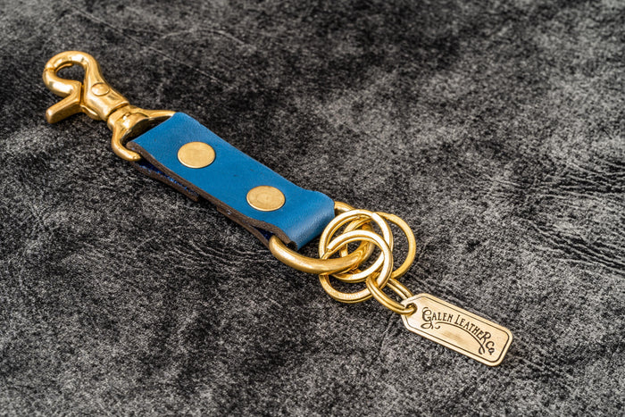 Leather Keychain - Alaska