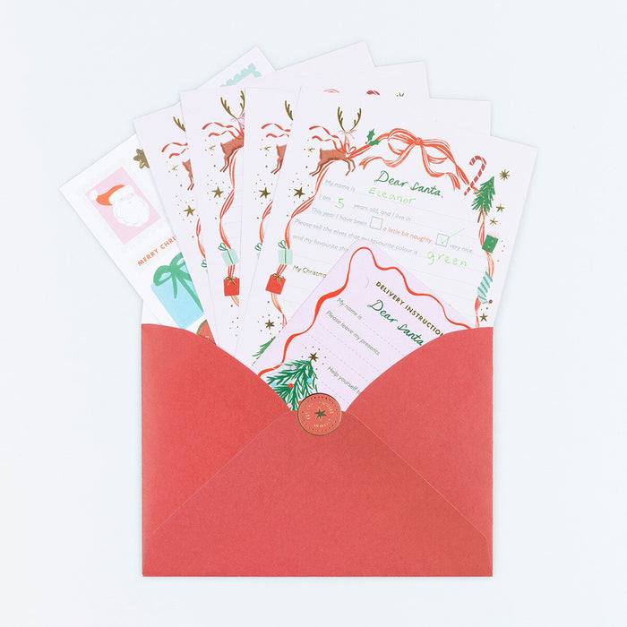 Meri Meri - Letter To Santa Kit  - Contents