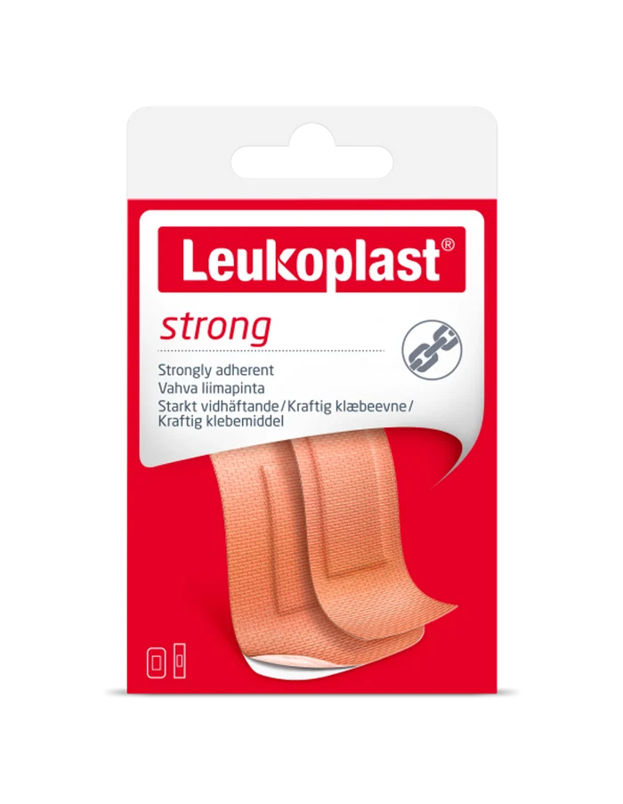 Leukoplast Strong Plasters (Box Of 20 Assorted)