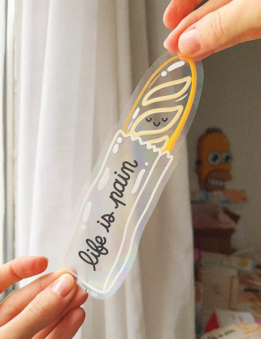 Life is pain Suncatcher Decal