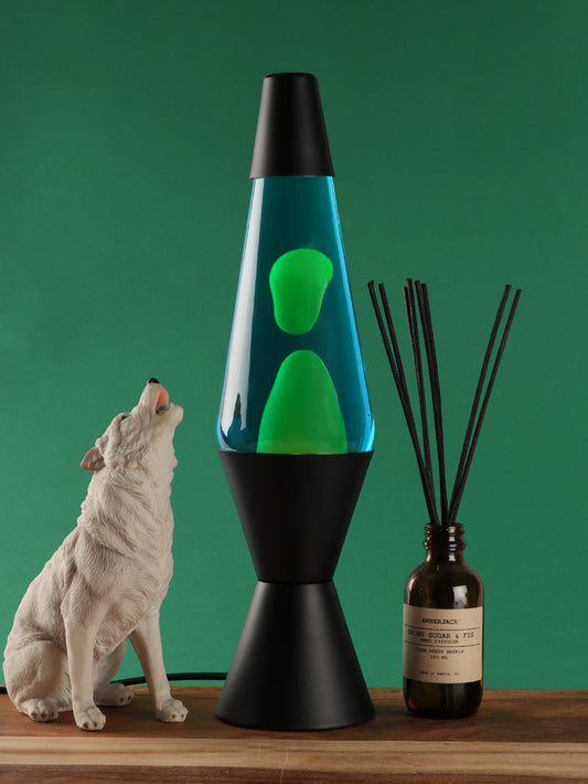 Liquid Lamp Black / Blue / Yellow | One Colour-Image 1
