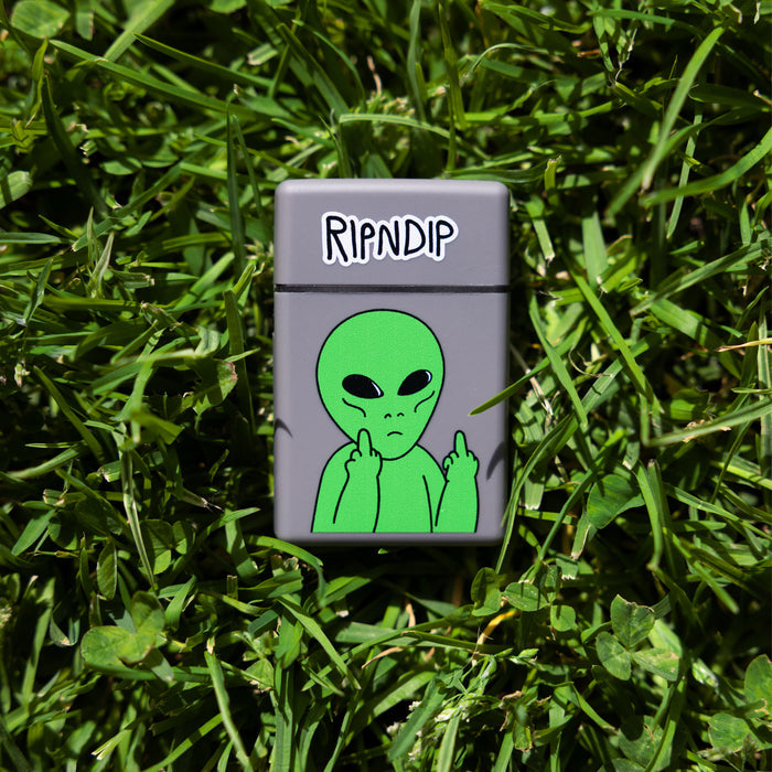 RIPNDIP Lord Alien Zengaz Lighter (Charcoal)