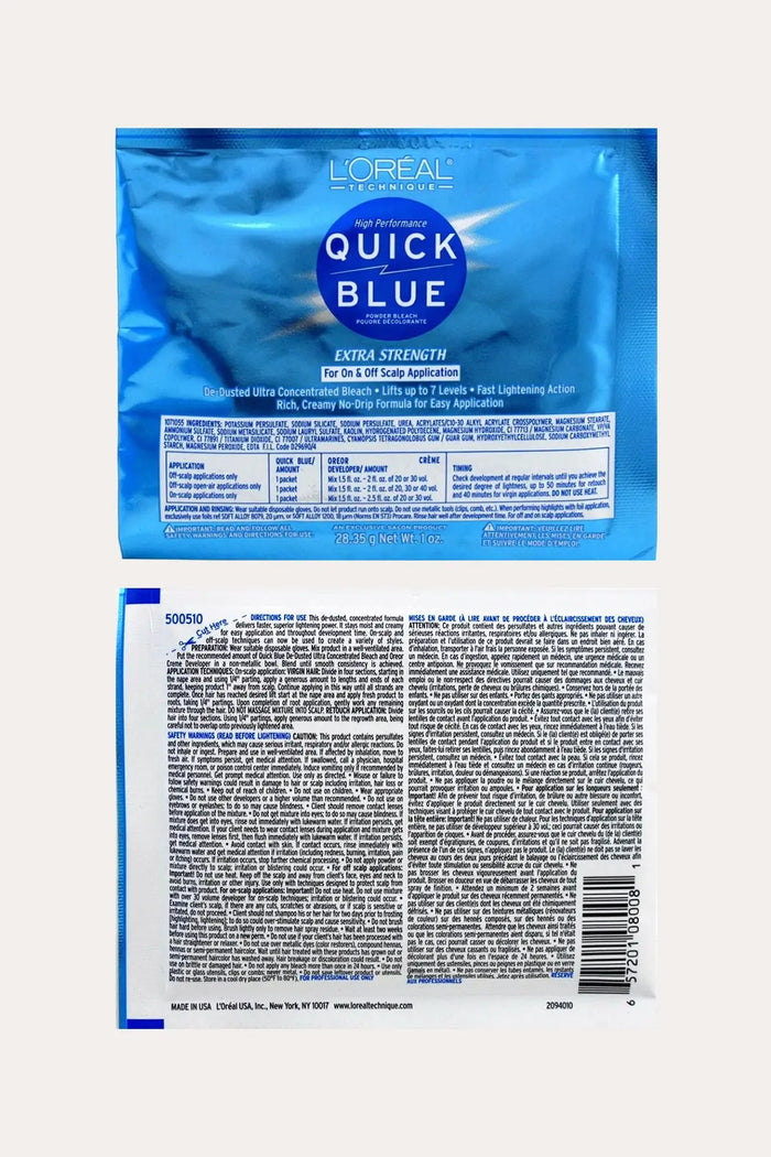 LOREAL HIGH PERFORMANCE QUICK BLUE 1oz - BSW BEAUTY CANADA