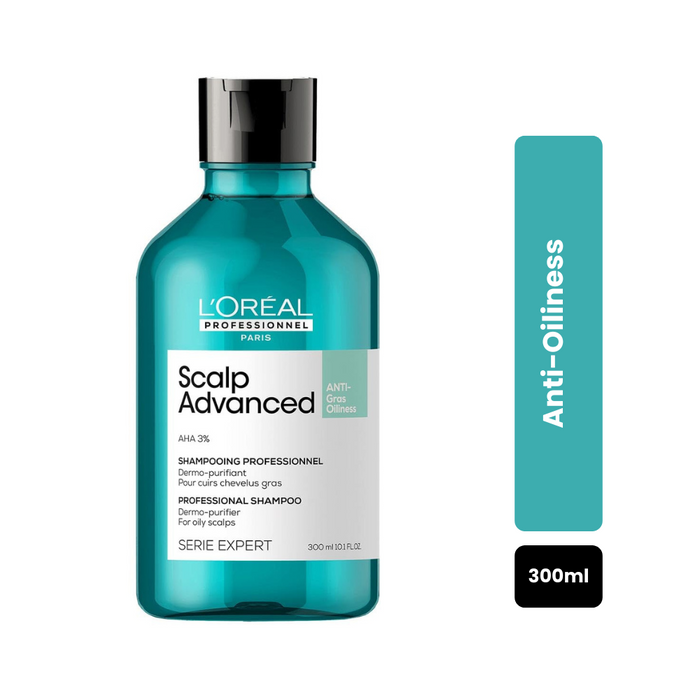 Loreal Professionnel Scalp ADV Anti Grass Oiliness Shampoo 300ML