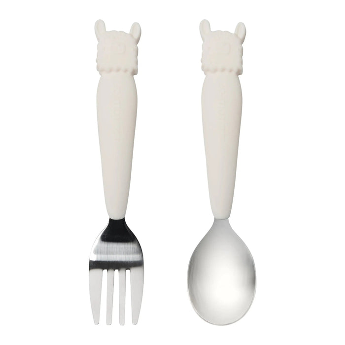 Loulou Lollipop - Kids Utensils Set: Llama