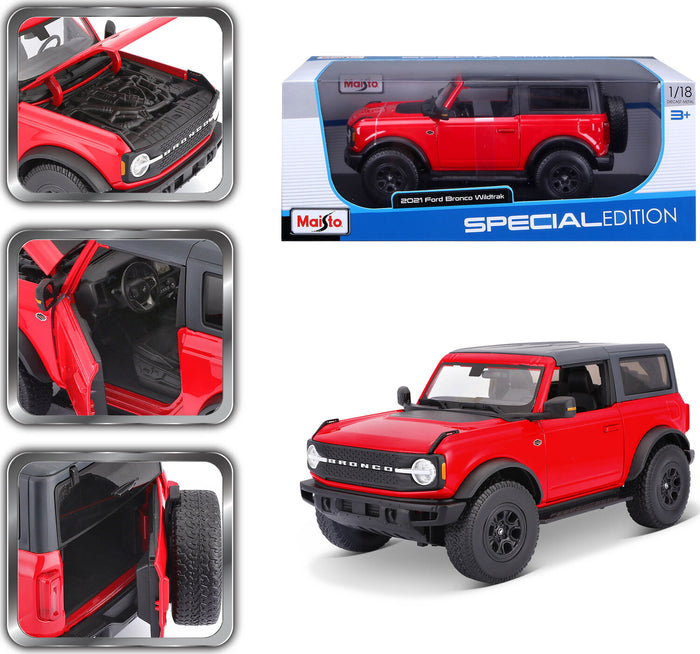 1:18 SE 2021 Ford Bronco Wildtrak 2dr