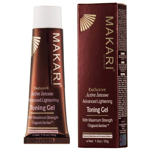 MAKARI EXCLUSIVE - TONING GEL. Lightens spots. Clarifies. Unifies. - ShanShar Beauty : The world of beauty.