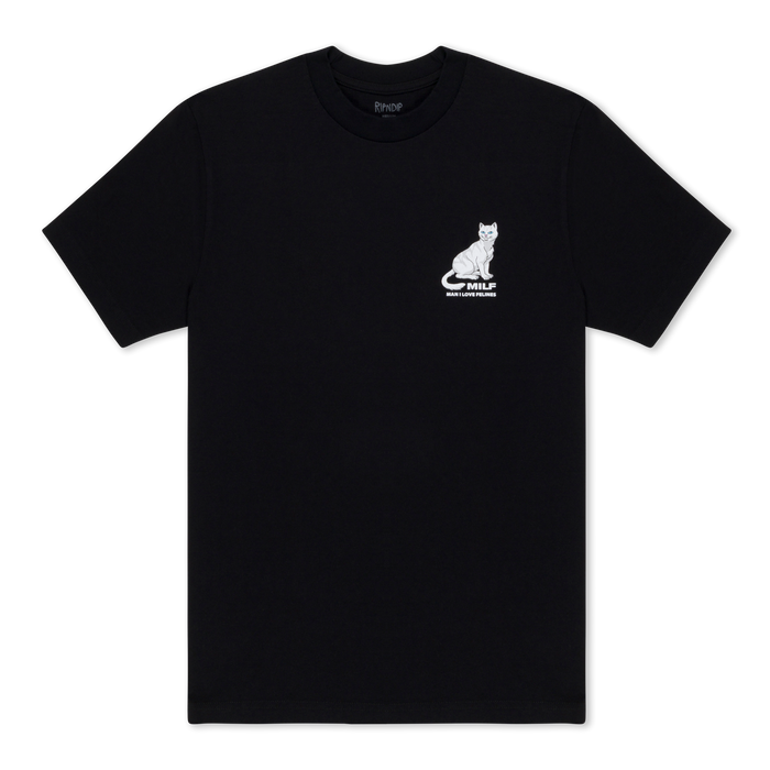 RIPNDIP Man I Love Felines Tee (Black)