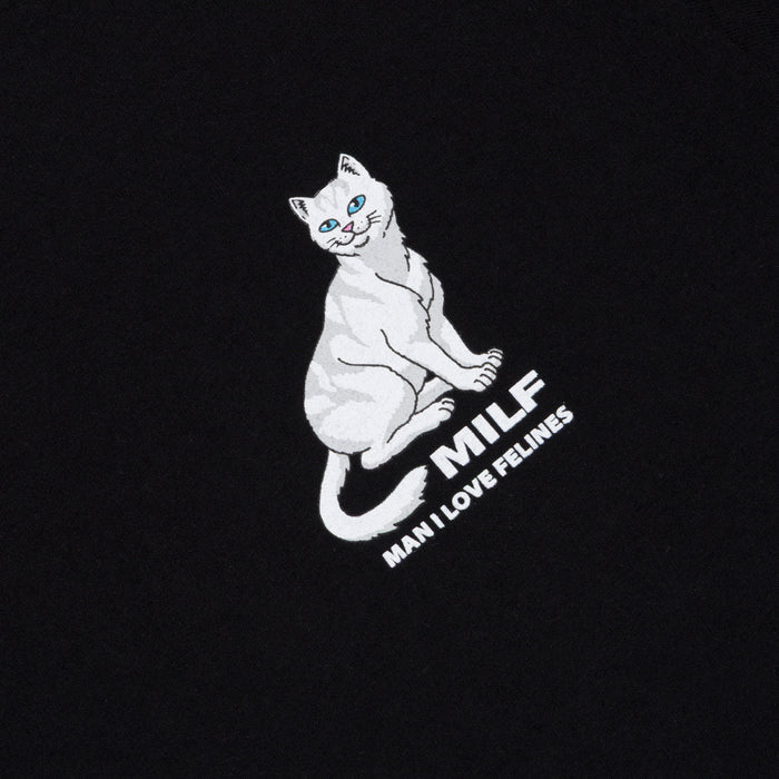 RIPNDIP Man I Love Felines Tee (Black)