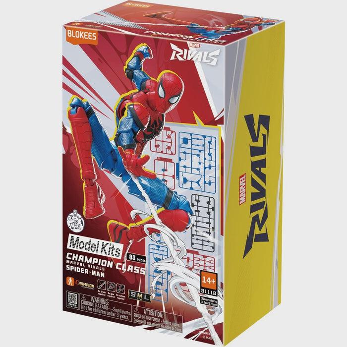 Marvel Rivals Spider-Man Champion Class CC06 Blokees Model Kit