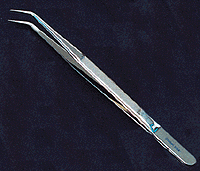 MAS-505	Curved Tweezers 6"