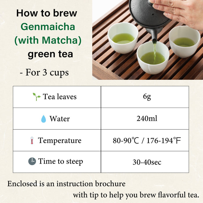 Matcha Genmaicha Green Tea