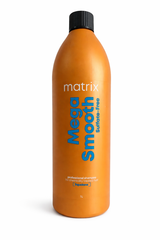 Matrix mega smooth amino acid + shea butter shampoo 1000 ml (sulfate free)