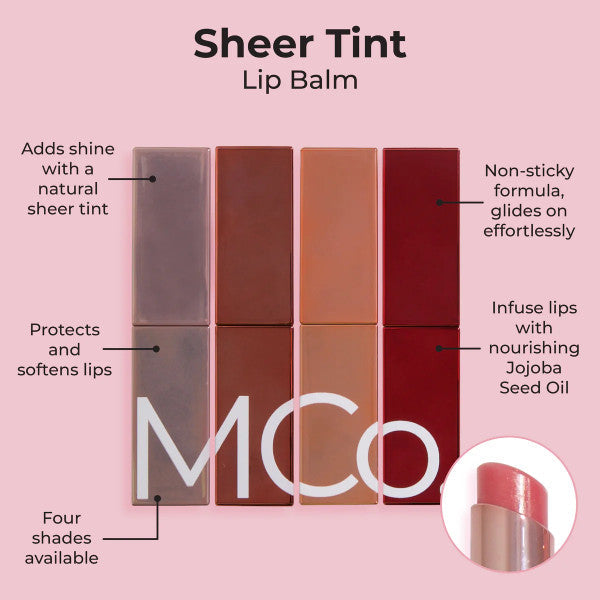 MCoBeauty Sheer Tint Lip Balm