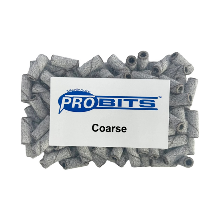 Medicool Mini White Sanding Bands - Coarse Grit 100ct