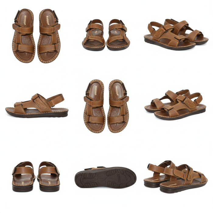 MEN SLIPPER 0301 SOFT BROWN