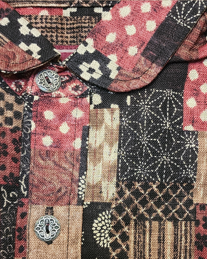 Men’s Dakota Shirt – Red Canyon Patchwork
