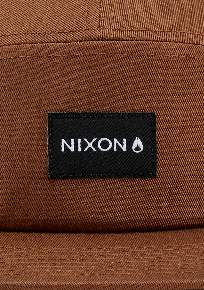 Mikey 5 Panel Hat - Brown