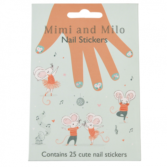 Mimi and Milo Nail Stickers