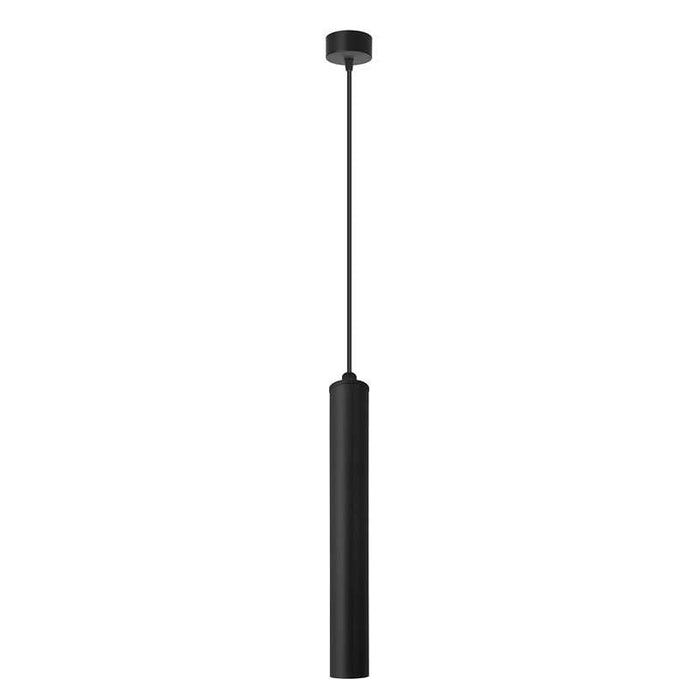 Modern Black LED Pendant Light Geometric Aluminium Tube E14~4602
