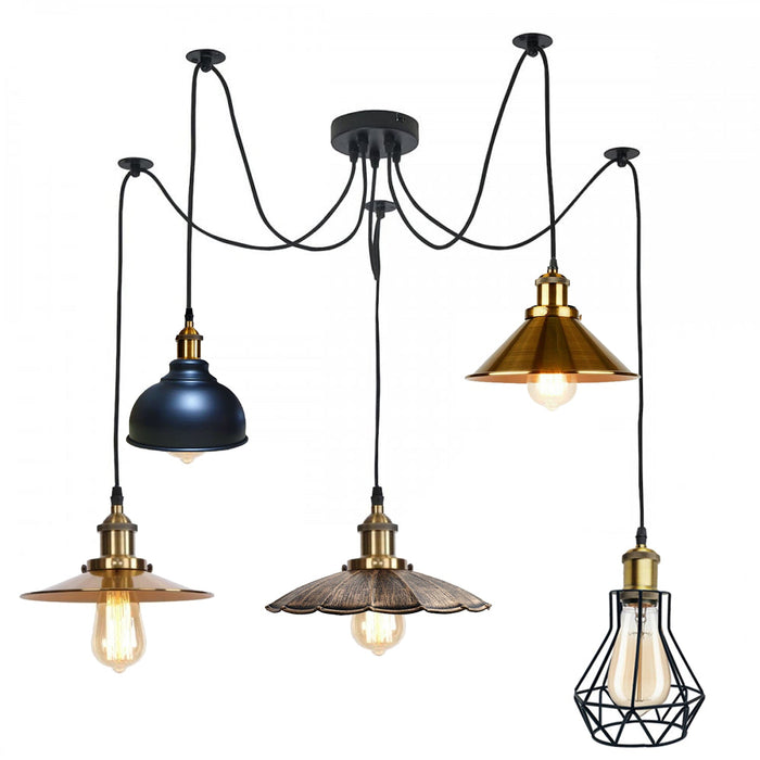 Modern Multi Arm Ceiling Light Spider Lamp~1167