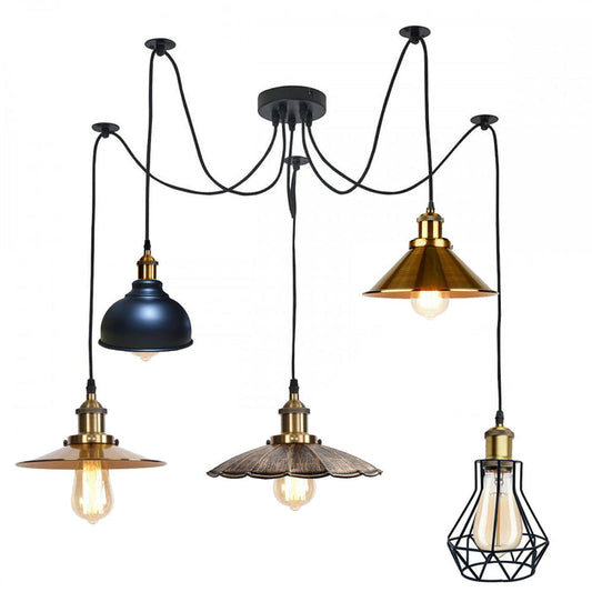 Modern Multi Arm Ceiling Light Spider Lamp~1167