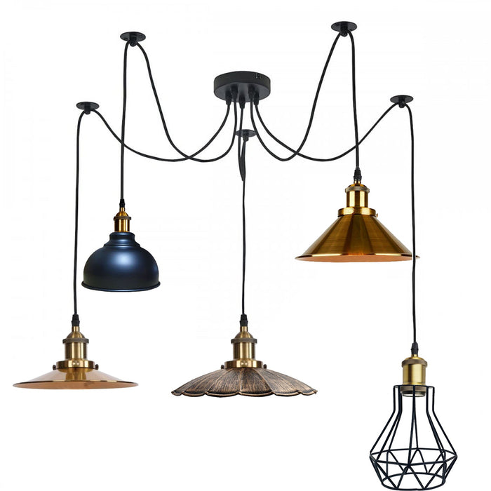 Modern Multi Arm Ceiling Light Spider Lamp~1167