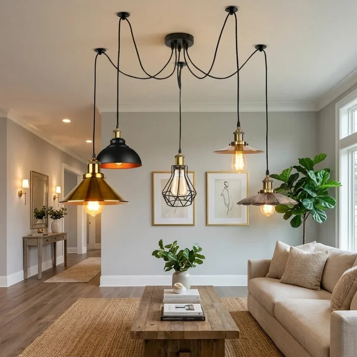 Modern Multi Arm Ceiling Light Spider Lamp~1167