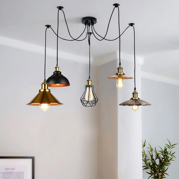 Modern Multi Arm Ceiling Light Spider Lamp~1167