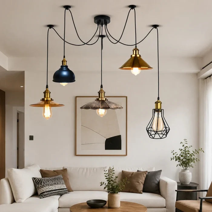 Modern Multi Arm Ceiling Light Spider Lamp~1167