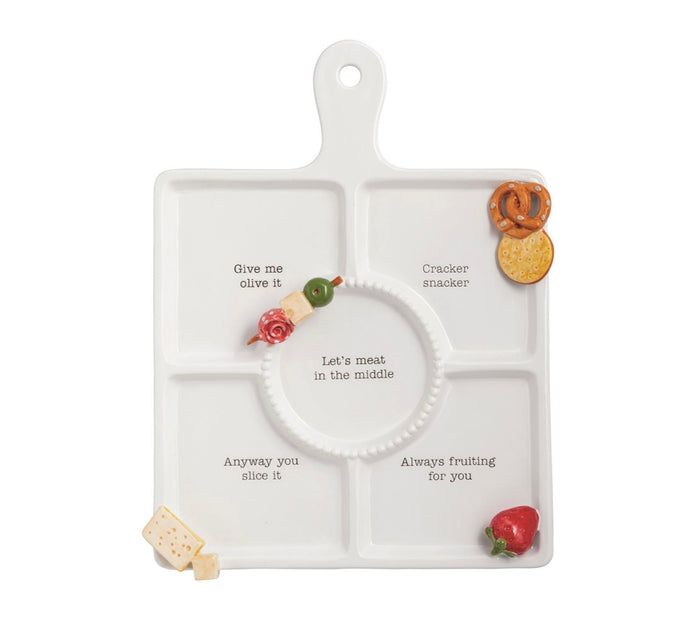 Mud Pie Charcuterie Icon Platter